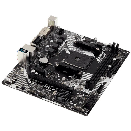 ASRock A320M-HDV_R4.0: Разъемы на плате SATA 3.0, M.2, PCI Express x1
