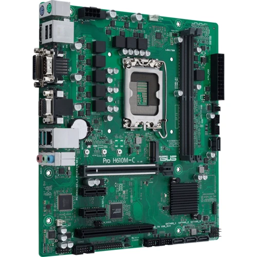 ASUS Pro H610M-C-CSM: Оперативная память 2xDDR5 4800 МГц, до 64 ГБ