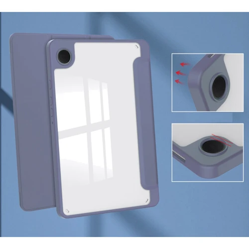 Аксесуар для планшетних ПК BeCover Case Book Soft Edge з Pencil Mount Purple для Samsung Galaxy Tab A9 Plus SM-X210/SM-X215/SM-X216 (710371) фото 5