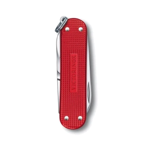 Мультитул Victorinox Classic SD Alox Colors Sweet Berry 58мм/5функцій/рифлений червоний (0.6221.201G): Кількість інструментів 5