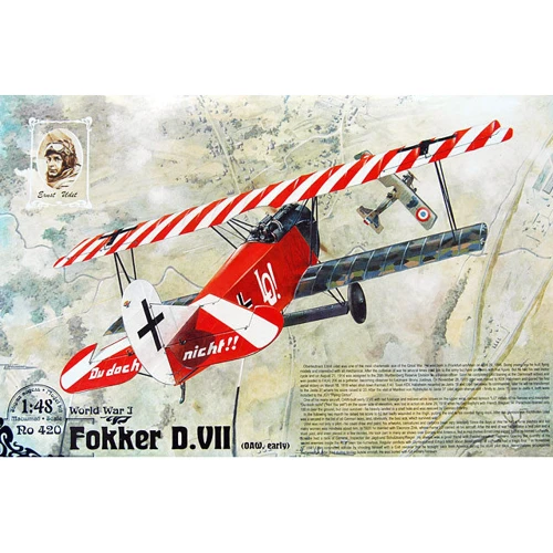 Модель Roden Біплан Fokker D.VII (OAW, early) (RN420)