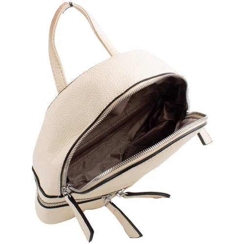 Жіночий рюкзак Valiria Fashion бежевий (ODAGJ-23-beige): Матеріал Искусственная кожа
