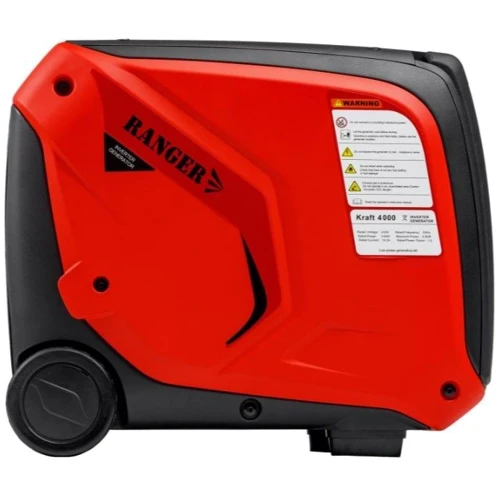 Инверторный генератор Ranger Kraft 4000 (RA7758): Вес 40 кг