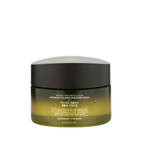 Missha Time Revolution Artemisia Calming Moisture Cream Заспокійливий крем 50 ml: Час застосування універсальний