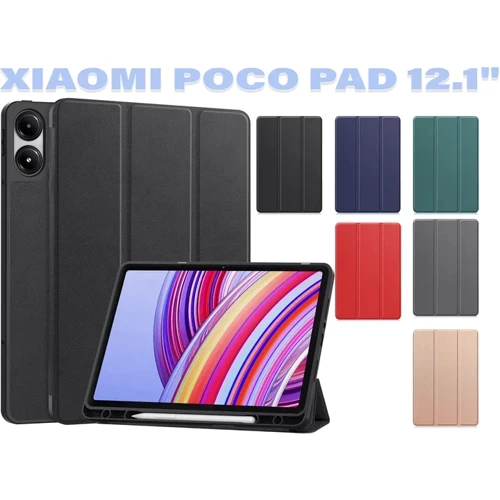 Аксесуар для планшетних ПК BeCover Flexible TPU Mate з Pencil Mount Black для Xiaomi Poco Pad (711582) фото 7