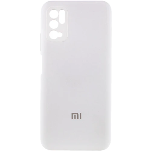 Чехол для телефонов Mobile Case Silicone Cover Shield Camera White for Xiaomi Redmi Note 10 5G / Poco M3 Pro / Poco M3 Pro 5G