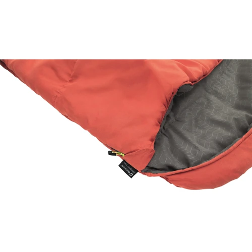 Спальный мешок Outwell Campion Lux/-1°C Red Left (230356): Длина 225 см