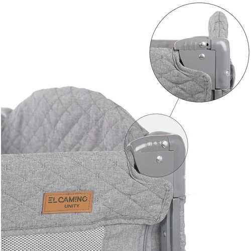 Манеж El Camino серый (ME 1098 UNITY Perfect Gray): Производитель El Camino