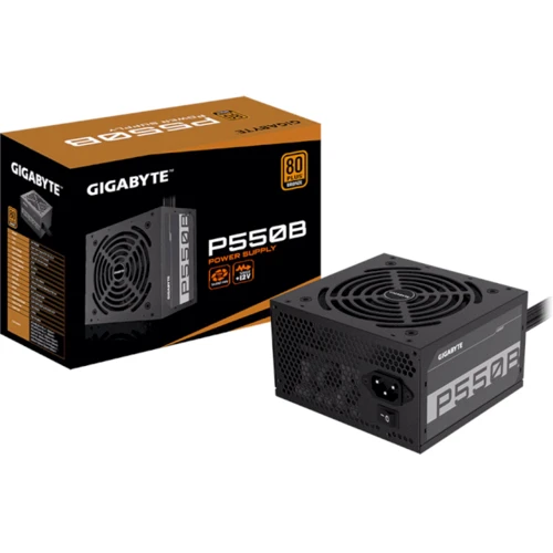 Блок живлення GIGABYTE 550W (P550B): Вентилятор нижньої стінки 120 мм