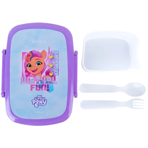 Ланчбокс Kite My Little Pony з наповненням 750 мл (LP24-163): Кількість відділень 1
