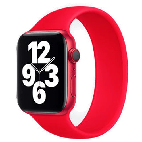 Аксесуар для Watch COTEetCI W58 Liquid Silicone Band Red Size 150mm (WH5300-RD-150) for Apple Watch 38 / 40mm