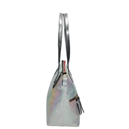 Жіноча сумка тоут Nobo срібляста (NBAG-G2810-CM00): Країна виробник Польща