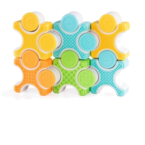 Конструктор Guidecraft Grippies Stackers, 16 деталей (G8313) фото 3