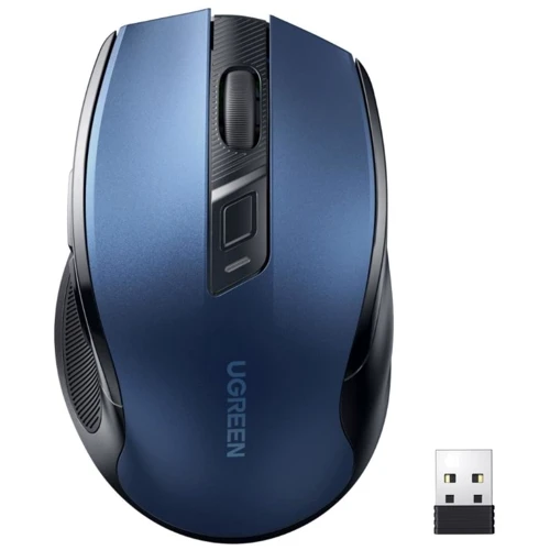 Мишка UGREEN MU006 Ergonomic Blue (15064)