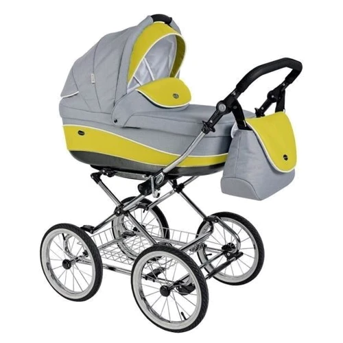 Універсальна коляска (2в1) Roan Emma E-41 14 "Chrom: Кількість блоків один