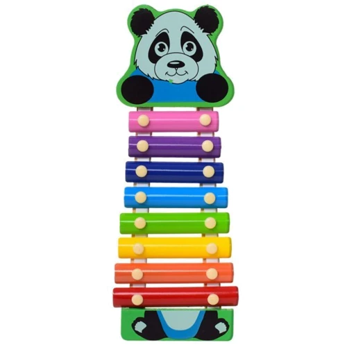 Дерев'яна іграшка TREETOYS Ксилофон MD0712 8 тонів (Панда)