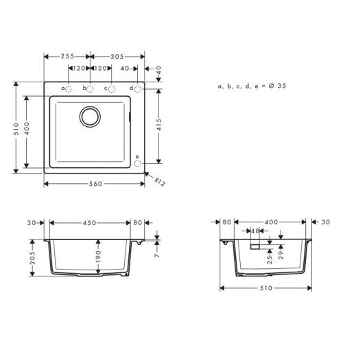 Hansgrohe S510-F450 43312380
