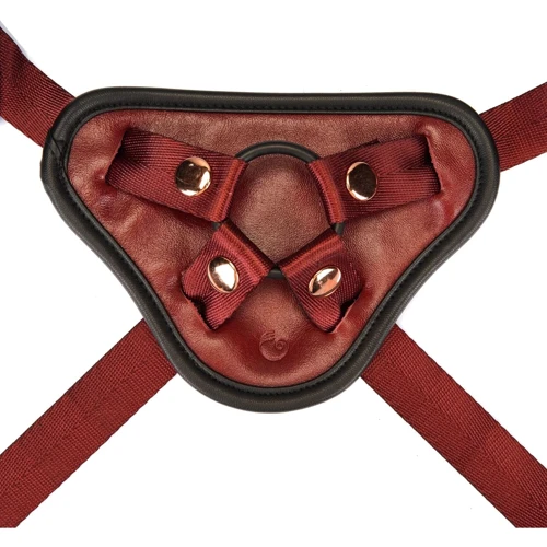 Трусики для страпону Liebe Seele Wine Red Strap-on Harness