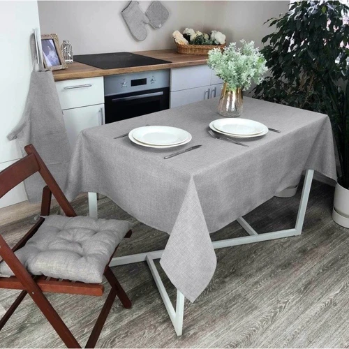 Скатерть Прованс Gray Milan 220х136см (24638)