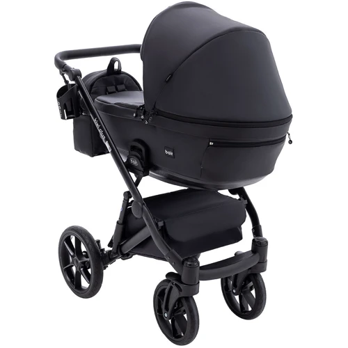 Коляска 2 в 1 Bair Kiwi Plus ECO BKP-15 черный (680894): Возможность установки люльки есть