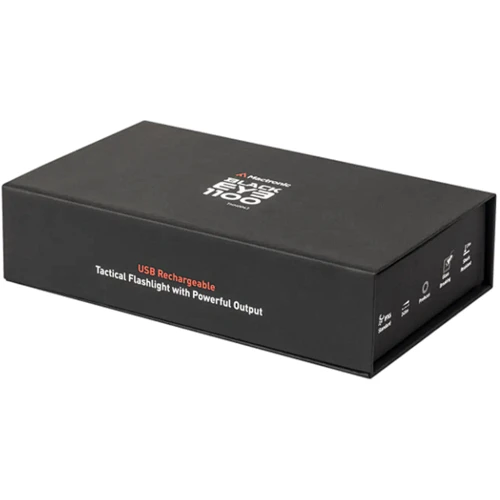 Ліхтар туристичний Ліхтар тактичний Mactronic Black Eye 1100 (1100 Lm) USB Rechargeable (THH0043): Дальність підсвічування, м 245