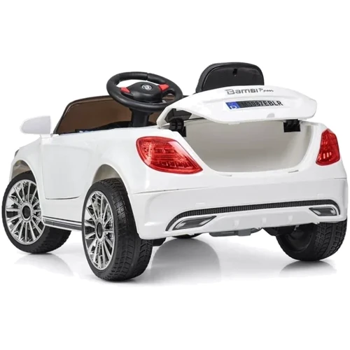 Детский электромобиль Bambi Racer BMW белый (M 3987EBLR-1): Вид автомобиль