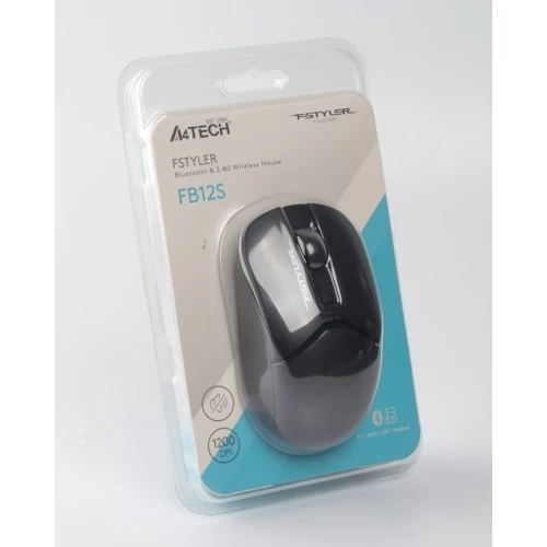 Мышь A4Tech Fstyler FB12S Silent Black фото 9