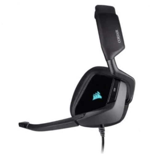 Навушники Corsair Void RGB Elite USB Premium 7.1 Surround Sound Carbon (CA-9011203-EU): Тип конструкції полноразмерные