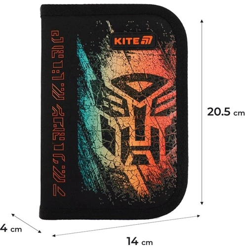 Набор Kite рюкзак + пенал + сумка для обуви 555 Transformers (SET_TF25-555S): Цвет черный