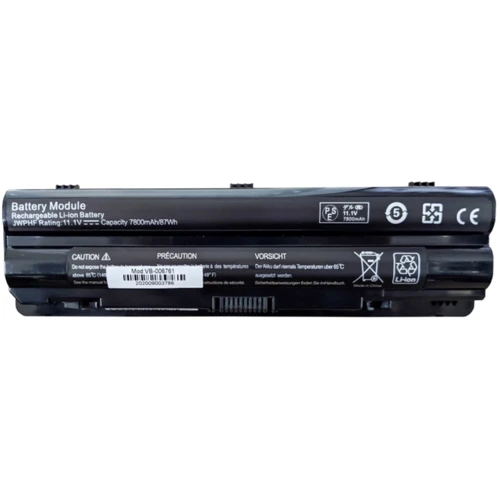 Батарея для ноутбука Dell JWPHF XPS 14 11.1V Black 7800mAh OEM