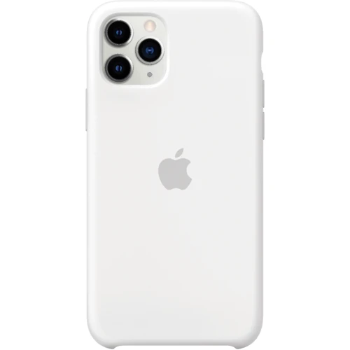 Чехол для iPhone TPU Silicone Case White for iPhone 11 Pro: Цвет белый