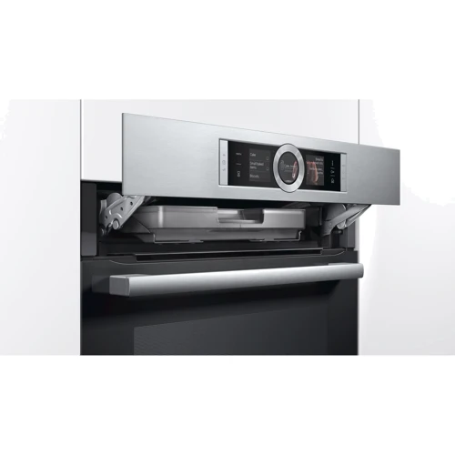 Духовой шкаф электрический Bosch HRG656XS2: Функция СВЧ нет