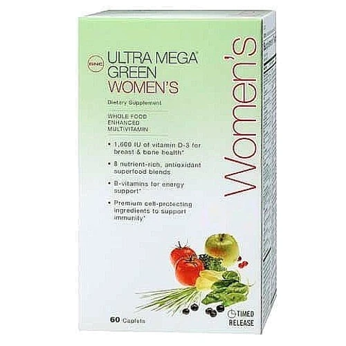 GNC Ultra Mega Green Women's 60 caps