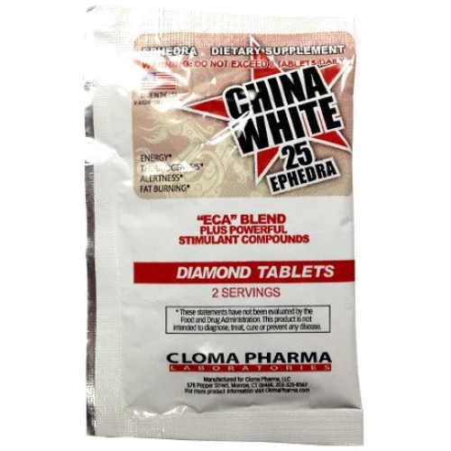 Жиросжигатель Cloma Pharma China White 25 2 tabs /sample/