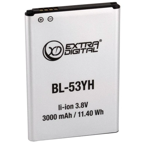 Аккумулятор ExtraDigital 3000mAh (BL-53YH) for LG G3
