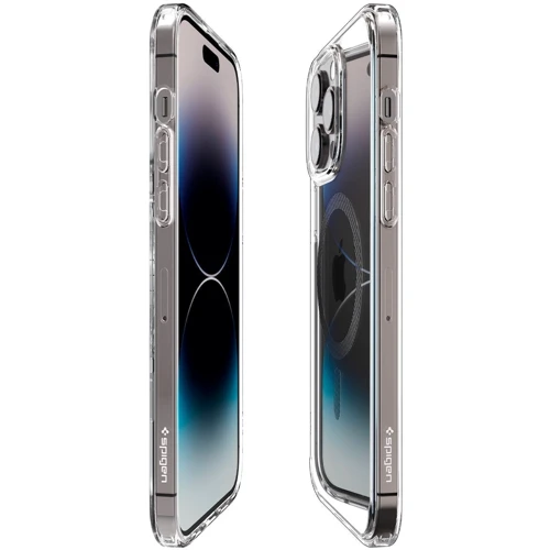 Чехол для iPhone Spigen Ultra Hybrid MagFit Carbon Fiber (ACS04827) for iPhone 14 Pro Max фото 6