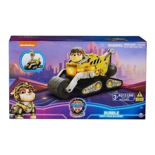 Игровые фигурки Spin Master Щенячий патруль в кино 2: Большой спасательный автомобиль – трансформер с водителем Кремез (SM17776/4997): Серия Paw Patrol (Щенячий патруль)