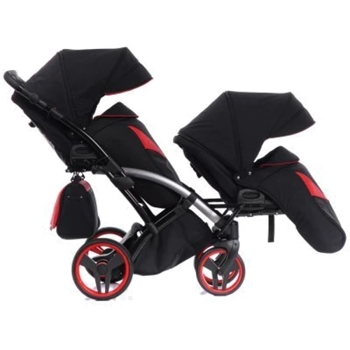 Универсальная коляска для двойни 2 в 1 Junama Diamond S-line Duo Slim 01: Пол ребенка Унисекс