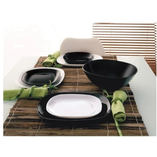 Тарілка Luminarc Sweet Line Black E7996: Матеріал Скло