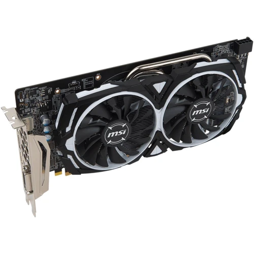 Видеокарта MSI Radeon RX 580 ARMOR 8G OC: Тип памяти GDDR5