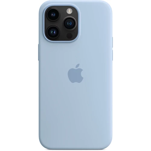 Чохол для iPhone Apple Silicone Case з MagSafe Sky (MQUP3) для iPhone 14 Pro Max: Тип чохла накладка на заднюю часть
