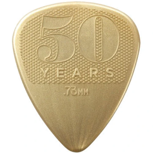 Медиатор Набор медиаторов DUNLOP 442P.73 50th ANNIVERSARY GOLD NYLON PLAYER'S PACK 0.73