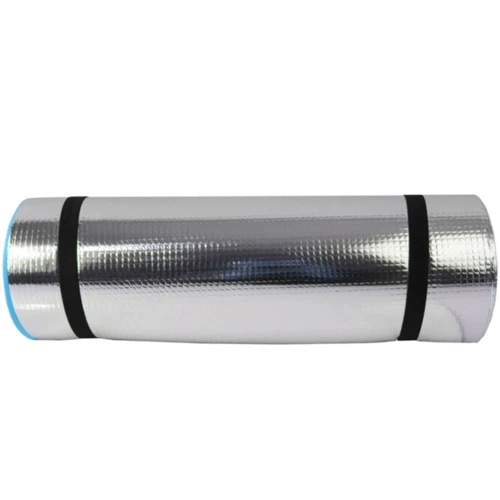 Коврик туристический (каремат) SportVida Alu EVA 1 см SV-EZ0012 Blue фото 6
