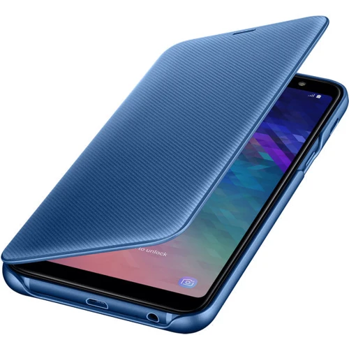 Чохол для телефона Samsung Wallet Flip Cover Blue (EF-WA605CLEGRU) for Samsung A605 Galaxy A6 Plus 2018 фото 8