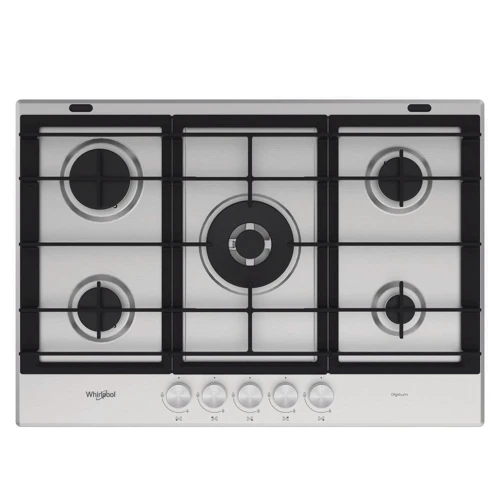 Варильна поверхня газова Whirlpool GMW 7522/IXL: Розміри для вбудовування (ШxГ) 56x48 см