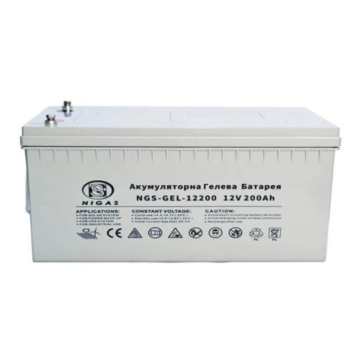 NIGAS GEL 12VDC 200AH (GE200-12): Тип Аккумулятор