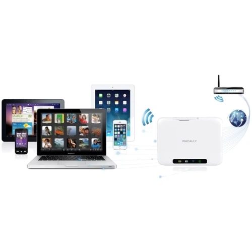 Аксессуар для накопителя Внешний Wi-Fi картридер SD Macally (WIFISD) фото 7