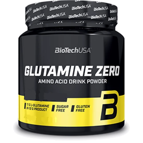 Аминокислота для спорта BioTechUSA Glutamine Zero 600 g /50 servings/ ice tea-peach