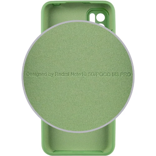 Чехол для телефонов Mobile Case Silicone Cover Shield Camera Mint for Xiaomi Redmi Note 10 5G / Poco M3 Pro / Poco M3 Pro 5G: Тип накладка на заднюю часть