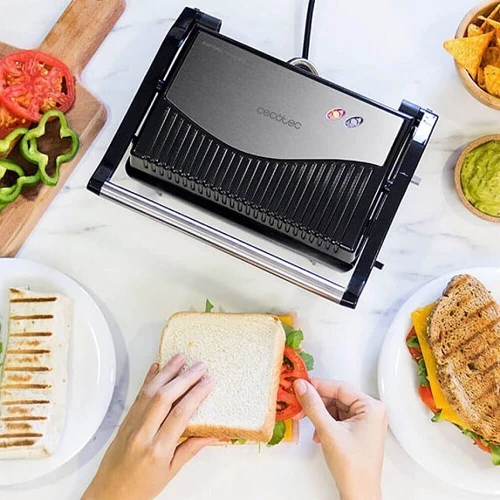 Електрогриль та  аерогриль Cecotec Rock'nGrill 750 Full Open: Тип Електрогриль